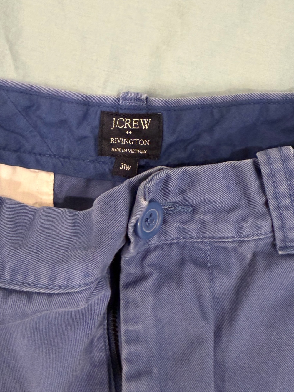 J. Crew Rivington Chinos in Blue